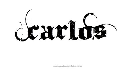 Carlos Name Tattoo Designs Name Tattoo Designs Name Tattoos Name Tattoo