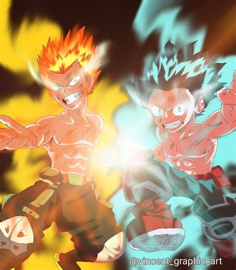 Deku And Bakugou One For All 100 Vincentgraphicart1 Hi Guys This