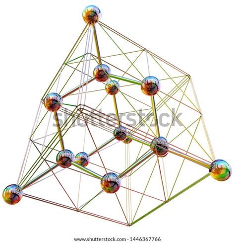 Molecular Structure Diamond 3d Render Atomic 스톡 일러스트 1446367766