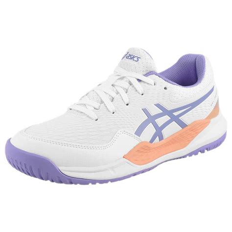 Asics Junior Gel Resolution 9 Gs Whiteamethyst Merchant Of Tennis