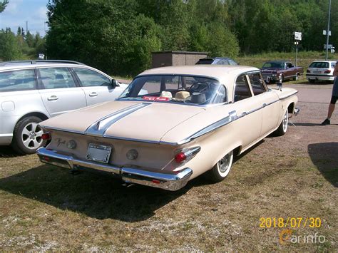 Plymouth Fury 4 Door Sedan 52 V8 Manual 233hp 1961