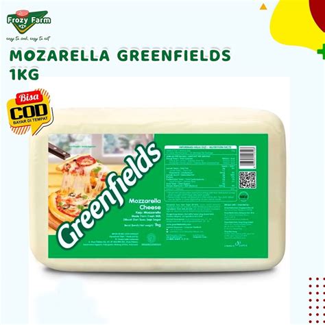 Jual Greenfields Mozzarella Cheese Keju Mozzarella 1 Kg Keju