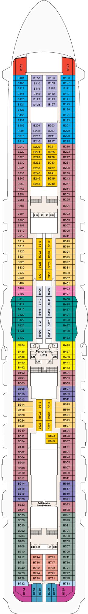 Majestic Princess Deck Plans- Princess Cruises Majestic Princess ...