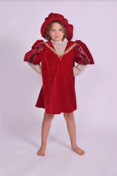 Kids Tudor Costume Express Yourself Costume Hire Southampton Hampshire