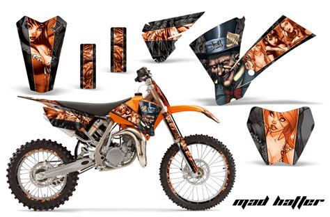 Ktm Sx 85105 Motocross Graphic Decal Sticker Kit Ktm Mx Stickers For