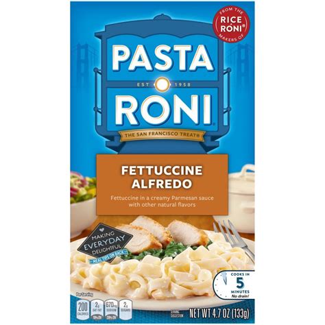 Pasta Roni Fettuccine Alfredo Pasta 4.7oz Box | Garden Grocer