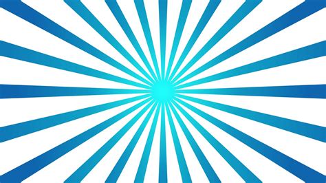 Abstract Blue Background With Starburst Effect And Sunburst Beams