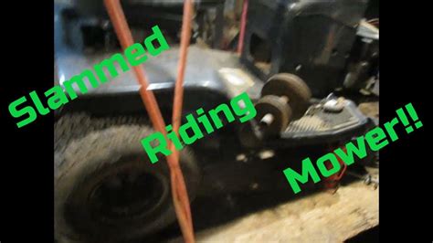 We Are Building A Lowered Murray Dirt Track Riding Mower Part 1