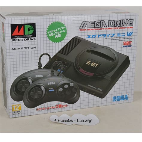 全新雙手掣版 Sega 原裝官方 Mega Drive Mini W 16 Bit Md 世嘉五代 迷你 Hdmi 懷舊主機 行貨版