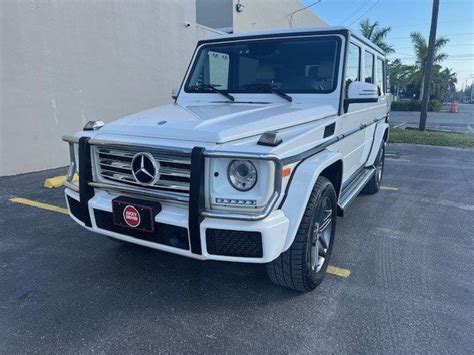 2017 Used Mercedes Benz G Class G 550 4matic Suv At Luckydriver Sportcars Serving Miami Fl Iid