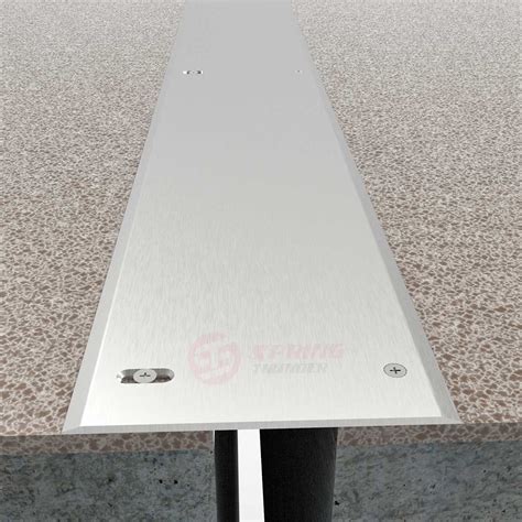 Expansion Joint Cover Plate With Slotted Holes