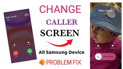 How To Set Full Screen Photo On Incoming Calls In Samsung And All