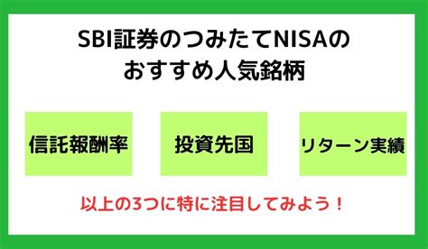 Sbi証券のつみたてnisaおすすめ銘柄10選を解説！銘柄の組み合わせやお得なクレカ積立も紹介｜いろはにマネー