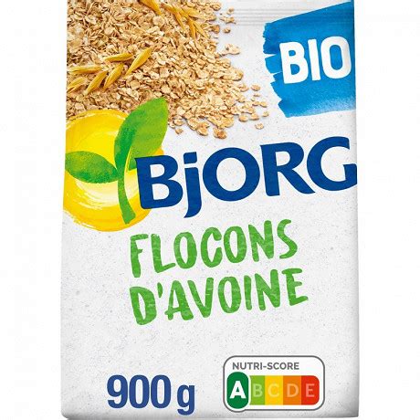 Bjorg Flocons D Avoine C R Ale Compl Te Bio G