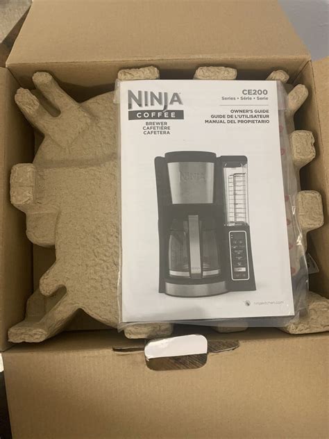 Ninja Ce200 Programmable 12 Cup Coffee Brewer Black For Sale Online