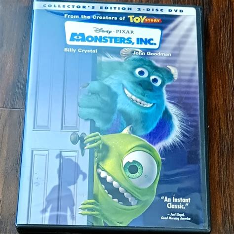 Disney Pixar Media Disney Pixar Monsters Inc Collectors Edition On