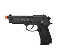 Pistola de Airsoft a Gás Green Gás QGK 92 A1 Slide Metal BK GBB 6mm QGK