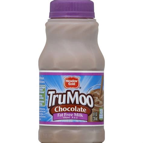 Trumoo Milk Fat Free Chocolate Fluid Ounce Plastic Bottle Fl Oz