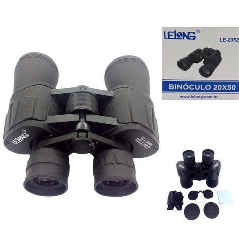 Binoculo Profissional Lelong 20x50 Longo Alcance Proteção UV Bacanices