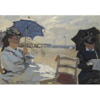 Puzzle Claude Monet The Beach At Trouville 1870 Grafika F 32778 1000