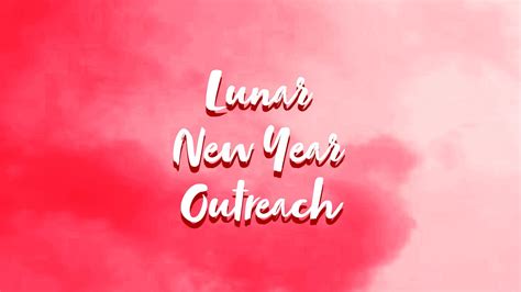 Lunar New Year Outreach — Hope Mission Centre