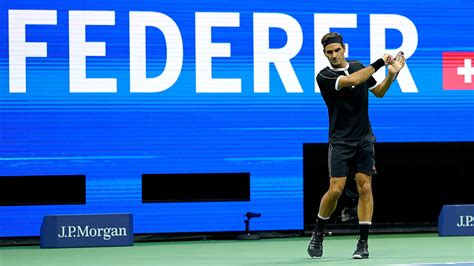 Photos Five Time Us Open Champion Roger Federer Through The Years