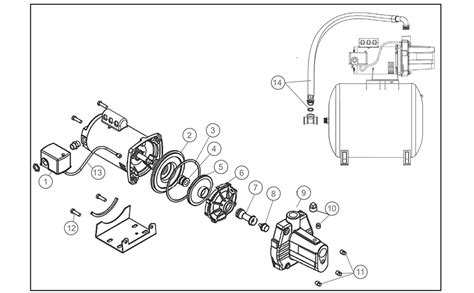 Red Lion 305584001 Case Kit For All RJS PREM Shallow Well Jet Pump