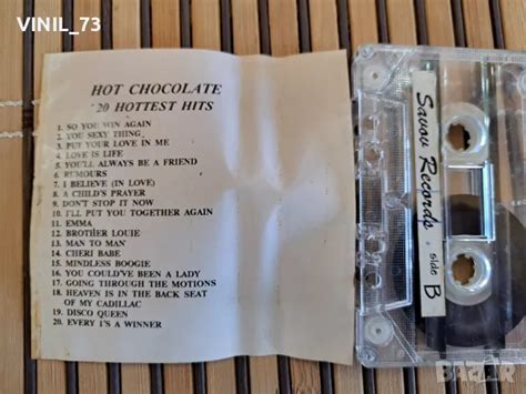 Hot Chocolate Hottest Hits в Аудио касети в гр Вълчи дол ID Bazar bg
