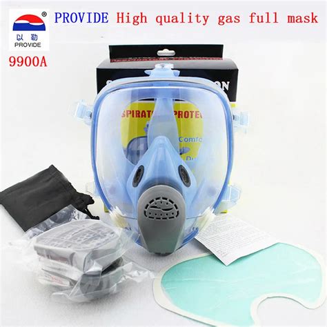 Provid A Respirator Gas Mask High Quality Silica Gel Pc Mirror Full