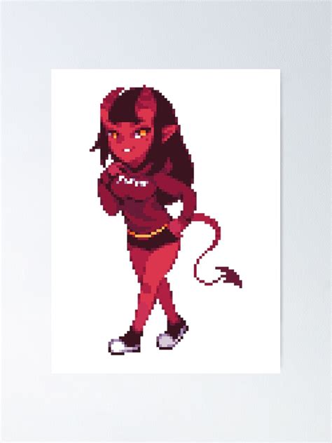 Meru The Succubus Anime Poster For Sale By Dylan751 Redbubble