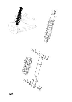 Vauxhall Vx Rear Axle And Suspension Opel Epc Online