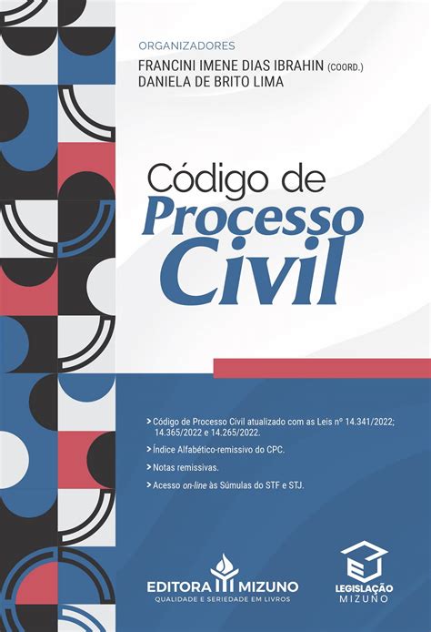 Livro Código de Processo Civil 2023 1ª Edição 2023 Livraria Odontomedi