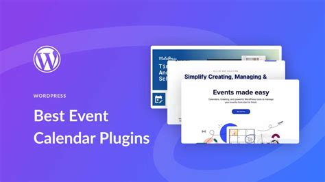 Best Wordpress Events Calendar Plugins In