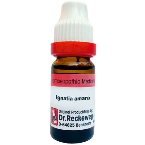 Dr Reckeweg Ignatia Amar Dilutions 6CH 30CH 200CH 1M 10M 50M CM FREE