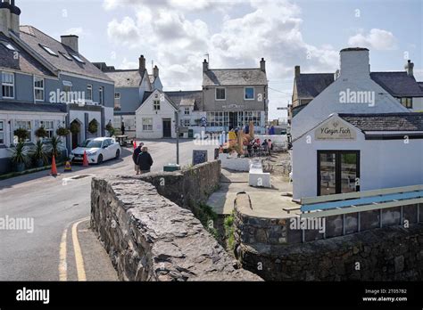 The Tourist Destination Village Of Aberdaron Gwynedd Llyn Peninsula