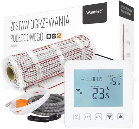 Warmtec Zestaw ogrzewania podłogowego pod płytki Warmtec mata grzewcza