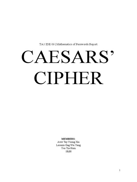 An In Depth Exploration Of Julius Caesar S Simple Yet Ingenious Caesar Cipher And Its Historical