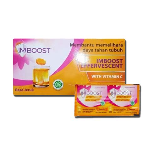 Jual Imboost Effervescent Rasa Jeruk Sachet Tablet Hbhoz