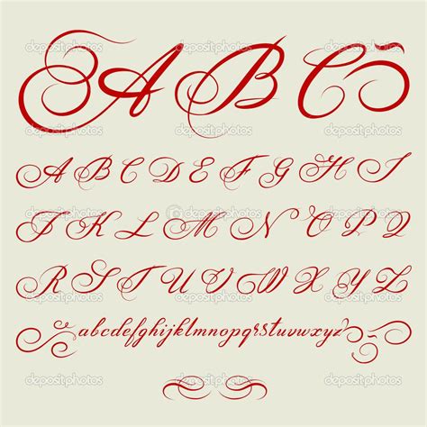 Letra Cursiva Bonita Cursiva Caligrafia Desenhada Bodrumwasual