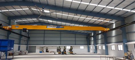 Stalmac Single Girder Type Eot Crane Lifting Speed Mpm Manufacturer