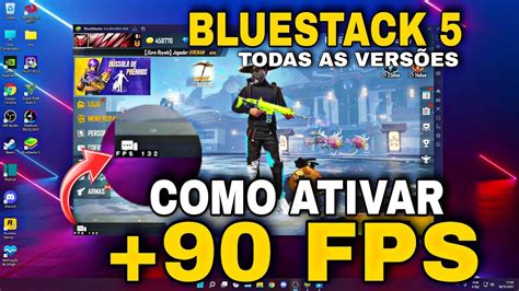 COMO Fazer O BUG Para AUMENTAR Seu FPS No BlueStacks 5 Passo A Passo