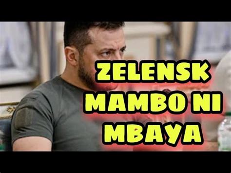 Zelensk China Marekani Wamejikoroga Tena Kwa Putin Youtube