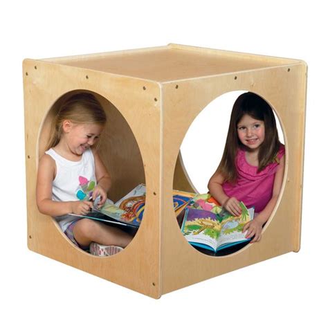 Contenderplaycubeatschoolsin Play Cube Wood Design Baby Play House