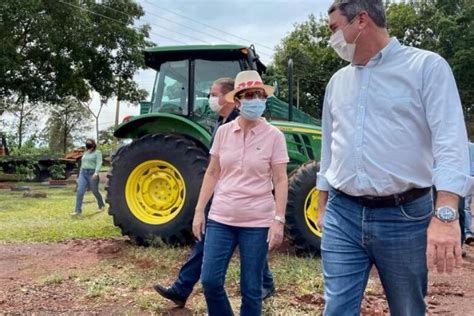 Tereza Cristina Fortalece Parceria Com Eduardo Riedel Para As Eleições