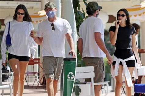 Leonardo DiCaprio, 48, and model Vittoria Ceretti, 25, cool off from ...