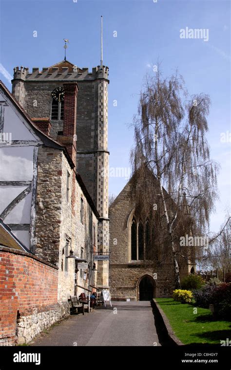 Dorchester Abbey and museum Oxfordshire Stock Photo - Alamy