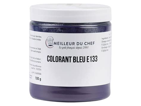 Brilliant Blue Food Colouring E133 Water Soluble 100g Selectarôme