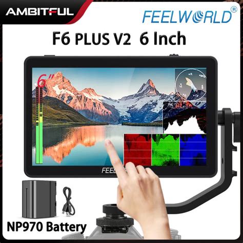 Feelworld F Plus V Inch Camera Dslr Field Monitor D Lut Touch