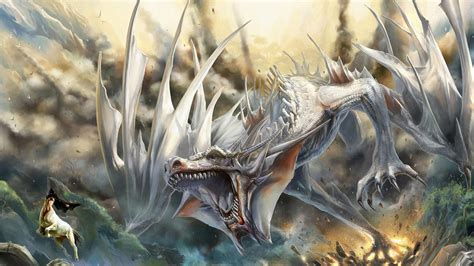 Hd White Dragon Wallpapers Wallpaper Cave