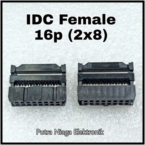 Jual Socket Idc P Female Jepit X Header Isp Pin Soket Pin